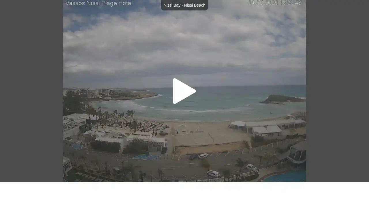 Ayia Napa Webcam-Aufnahme — 4. Mai 2026 13:00