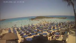 Vorschaubild 9. Mai 2026 09:00 Ayia Napa Zypern - Nissi Beach