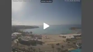 Vorschaubild 3. Juni 2026 06:00 Ayia Napa Zypern - Nissi Beach Panorama