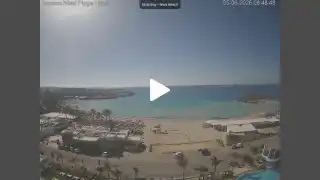Vorschaubild 5. Juni 2026 06:00 Ayia Napa Zypern - Nissi Beach Panorama