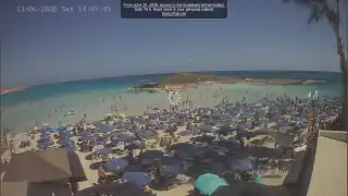 Vorschaubild 13. Juni 2026 13:00 Ayia Napa Zypern - Nissi Beach